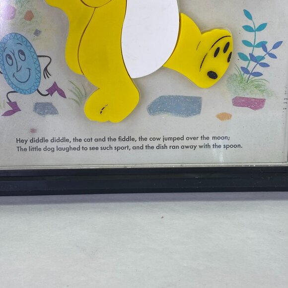 Vintage 1962 Hey Diddle Diddle A Child Guidance Toy Puzzle - Picture 4 of 9